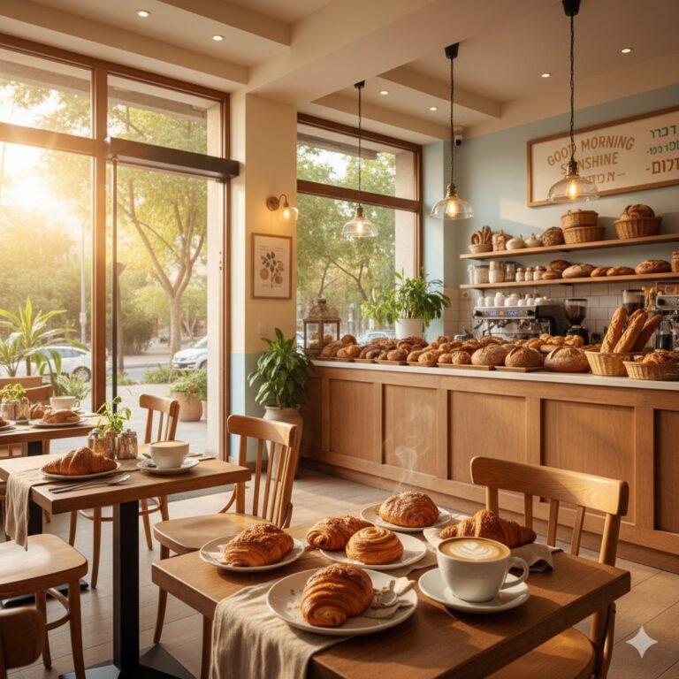 Good Morning Sunshine יהוד: בית הקפה והבייקרי מבית בנדיקט