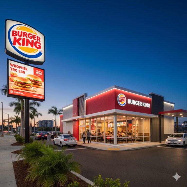 ‏אילוסטרציה AI בורגר קינג יהוד