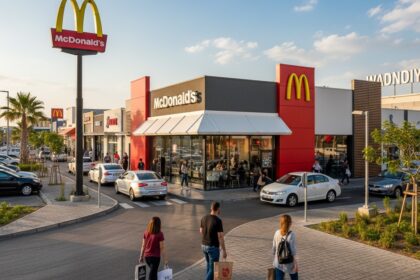 ‏אילוסטרציה AI מקדונלד׳ס יהוד