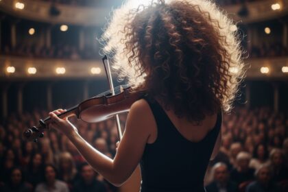 ‏אילוסטרציה AI להופעה של טניה וינוקור