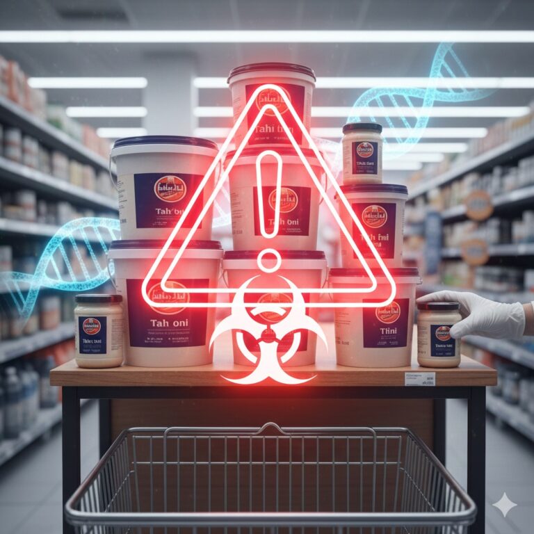 ⚠️ ריקול מיידי לצרכני טחינה: מהנדיף בסכנת סלמונלה – מה עולה ומה חשוב לדעת