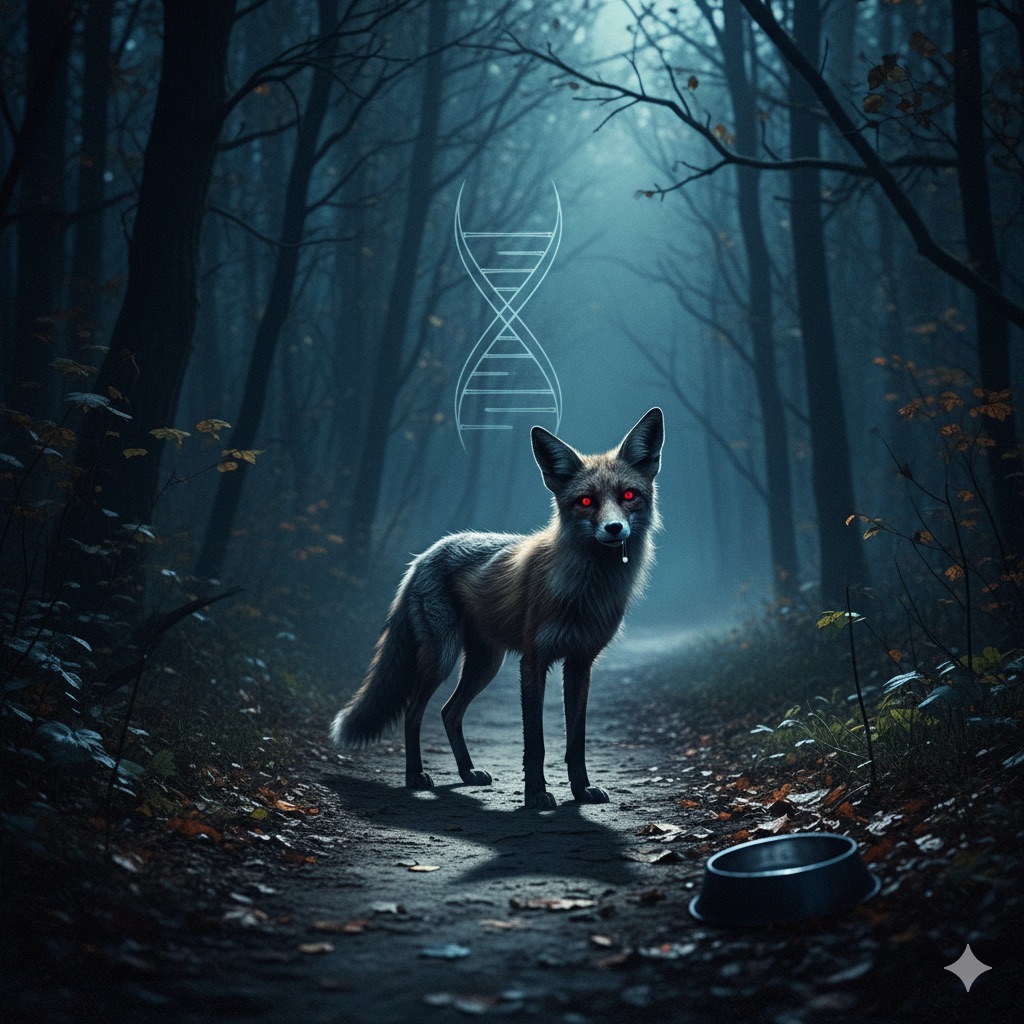 אילוסטרציה ai כלבת