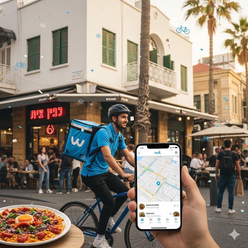 ‏אילוסטרציה: ‏שליח וולט