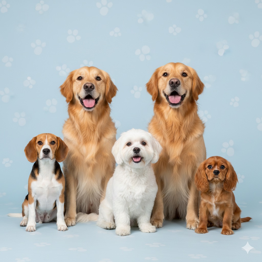 ‏אילוסטרציה כלבים