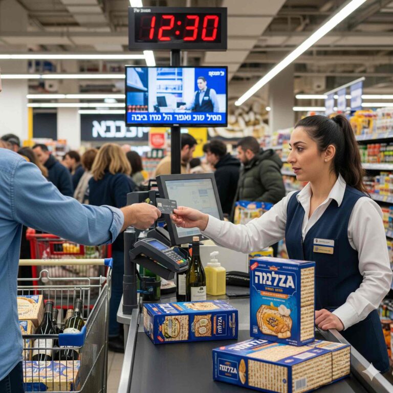 שיא קניות בערב חג הפסח: הישראלים הוציאו מעל מיליארד שקל בתוך שעות