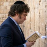 ‏אילוסטרציה AI נשיא ארגנטינה בישראל