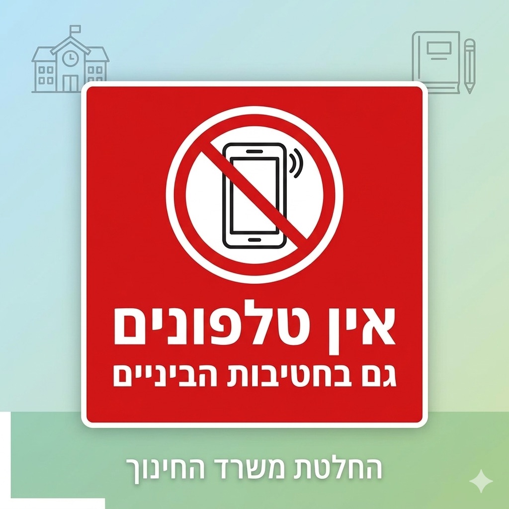 ‏אילוסטרציה: איסור טלפונים בחטיבות ביניים