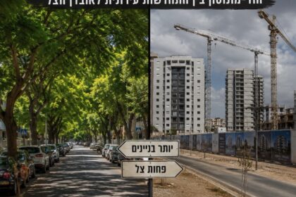 מעיר ירוקה לצל של עיר?