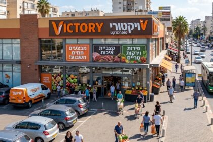 ‏רשת חנויות ויקטורי - ‏ אילוסטרציה AI